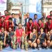 जेभियर कप यु–१९ बास्केटबल उपाधि विजेता गोल्डेनगेट र साइपाल टोली ।