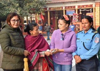 मनकारी पत्रकार शाहले जन्मदिनमा क्यान्सर पिडित दिनालाई गरिन सहयोग