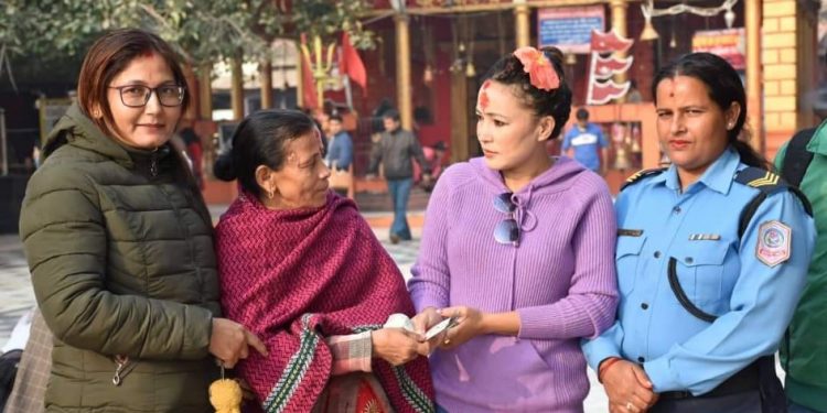 मनकारी पत्रकार शाहले जन्मदिनमा क्यान्सर पिडित दिनालाई गरिन सहयोग