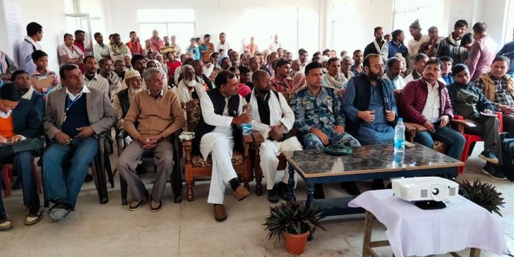 नरैनापुरमा सीमा सुरक्षा तथा लागू औषध सम्वन्धि सचेतना