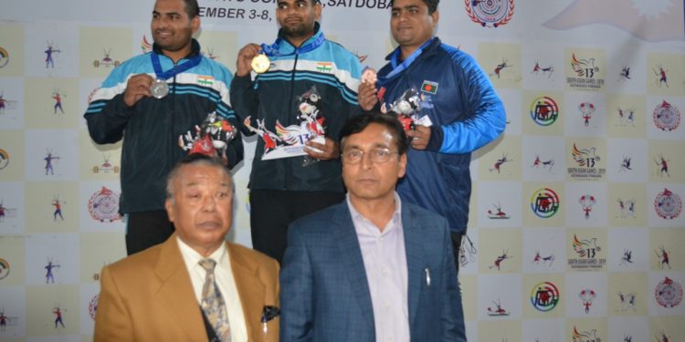 सुटिङ ः ५० मिटर राइफल थ्री पोजिसन महिलामा पनि भारतलाई स्वर्ण