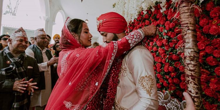 प्रियंका र आयुष्मानको बिहेका केही  तस्बिरहरु