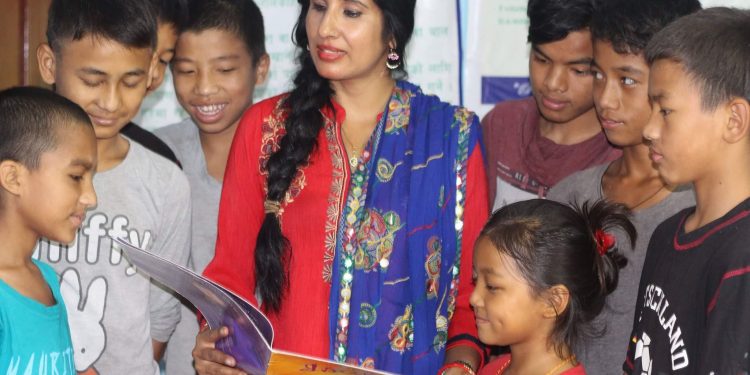 नायिका शुभेच्छा थापाको समाजसेवी मन