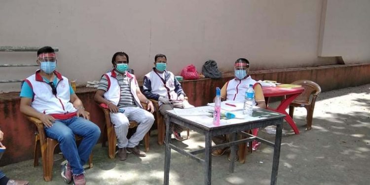 राम मन्दिर परिसरमा रक्तदान कार्यक्रम सम्पन्न
