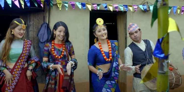 ब्रबिम शेर्मा र सीता सिंगक’को लिम्बु समुदायले धान नाच्दा गाउने केलाङ लयको गीत भिडियो सार्वजनिक