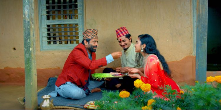 दाजुबहिनीको कथामा गौरव र प्रियाना