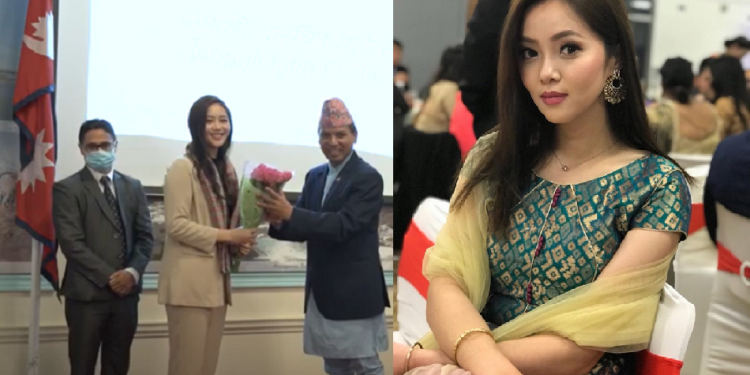 बेलायतमा क्रियाशिल नेपाली चलचित्रकर्मीलाई लन्डनस्थित नेपाली दूतावासले गर्यो सम्मान