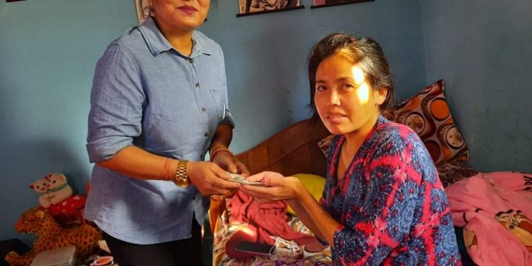 समाचार प्रकाशन पछी पाईन सहयोग दिक्षाले ।