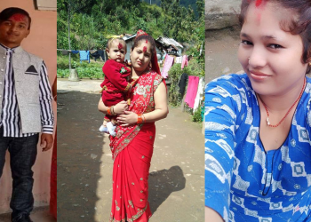 अर्काकी श्रीमती,१ बर्षे बच्चा र पैसा लिएर रोहन खड्का फरार कैलाली