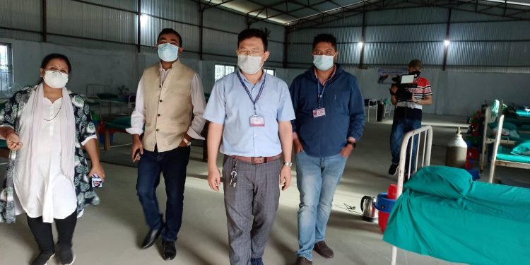 अक्सिजन सहित ५० शैयाको आइसोलेसन सेन्टर इटहरीमा संचालन