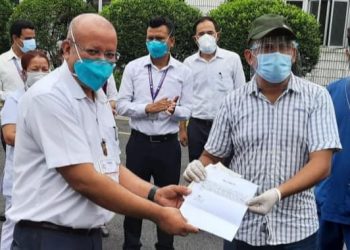 कोरोना संक्रमितको उपचारमा सहयोग गर्दै धुर्मुस सुन्तलि फाउन्डेशन