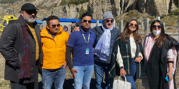 सकियो बलिउड फिल्म ‘उचाइँ’ को नेपाल छायांकन