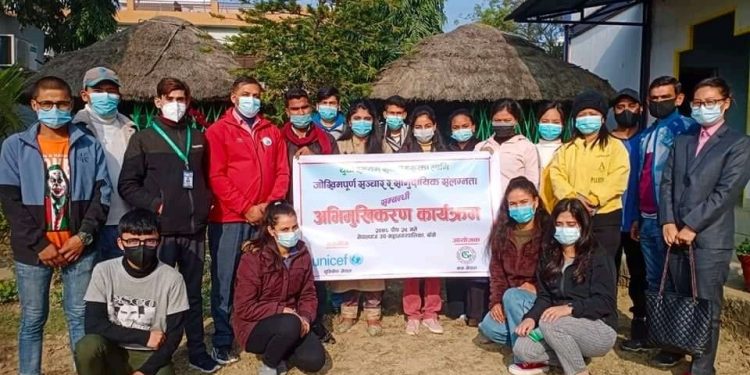 कोभिड १९ बिरुद्धको अभियानमा युवा , कार्यक्रम नेपालगन्जमा सम्पन्न भएको छ ।