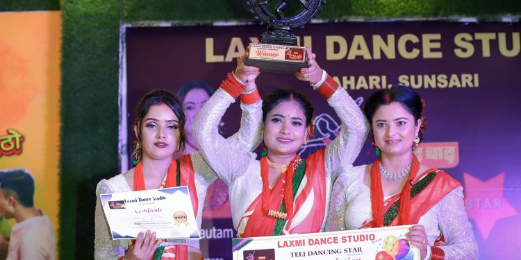 ‘वाइवाइ तिज डान्सिङ स्टार’को उपाधी ‘पाथिभरा स्वतन्त्र महिला समाज’ले जित्यो