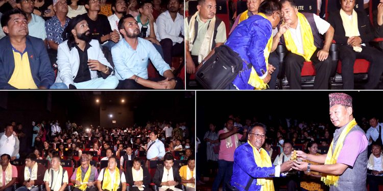 स्व. जयनन्द लामाको अन्तिम फिल्म भनिएको ‘अभियान’को प्रिमियर शो हाउसफुल