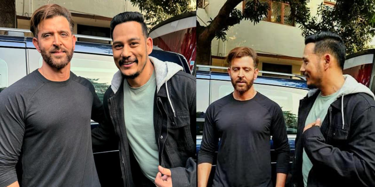 ऋतिक रोशन र अनुपविक्रम शाहीको मुम्बईमा भेट
